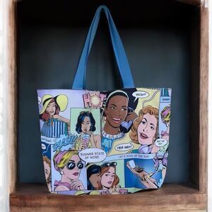 Estée Lauder Tote Bag Comic Book